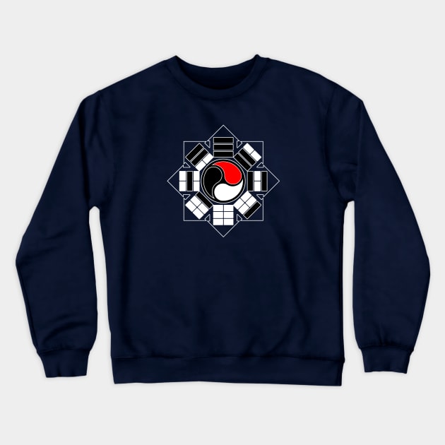 Chaos Blossom Crewneck Sweatshirt by Hundredhands